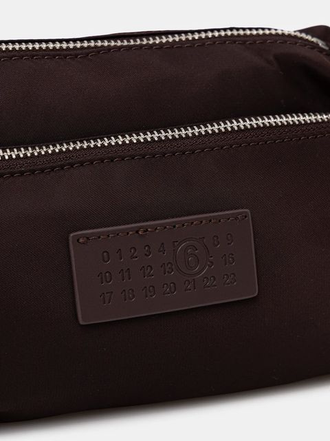 MM6 Maison Margiela torebka kolor brązowy SB5WG0023.P8504.T5075