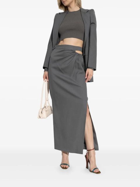 Max Mara Navona midi skirt - Grey - zdjęcie produktu nr 2