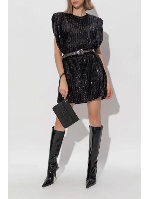 Golden Goose sequinned mini dress - Black - zdjęcie produktu nr 2