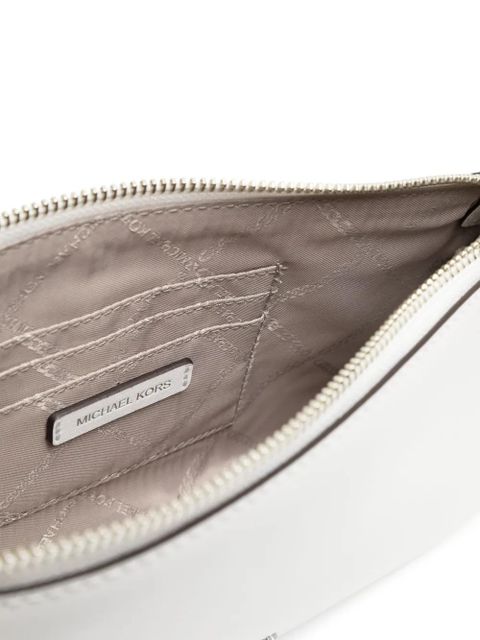 Michael Kors medium Empire logo-lettering shoulder bag - White