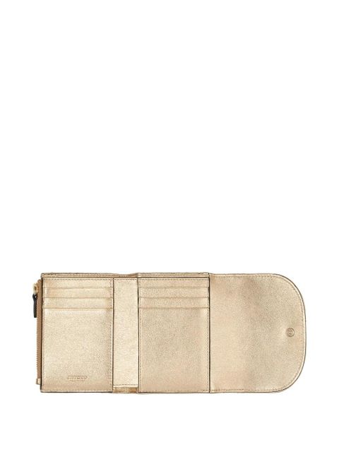 Jimmy Choo Curve Marinda quilted wallet - Gold - zdjęcie produktu nr 2