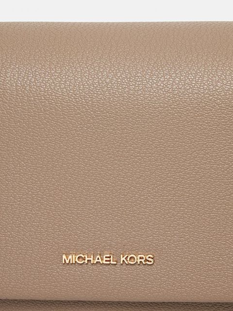 MICHAEL Michael Kors torebka skórzana NESSA kolor beżowy 30T5G8ZM1L