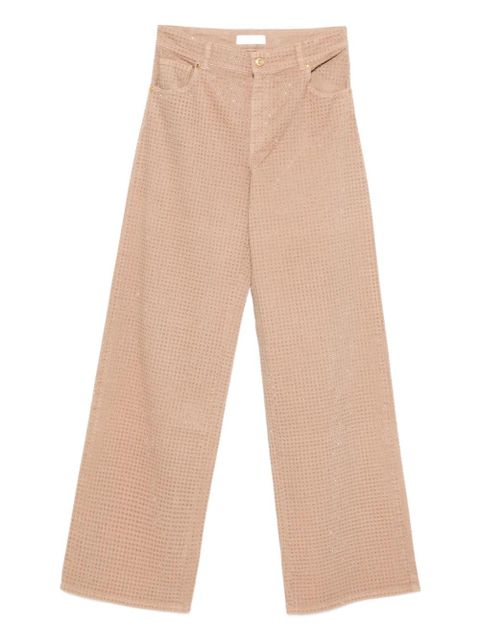 Blumarine rhinestone-embellished jeans - Neutrals - zdjęcie produktu nr 1
