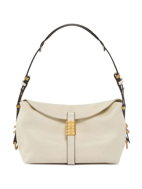 PINKO logo-detail leather shoulder bag - Neutrals - zdjęcie produktu nr 1