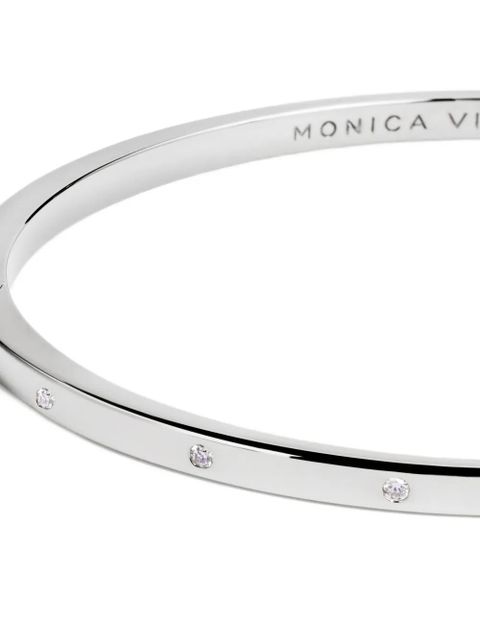 Monica Vinader Essential diamond bracelet - Silver