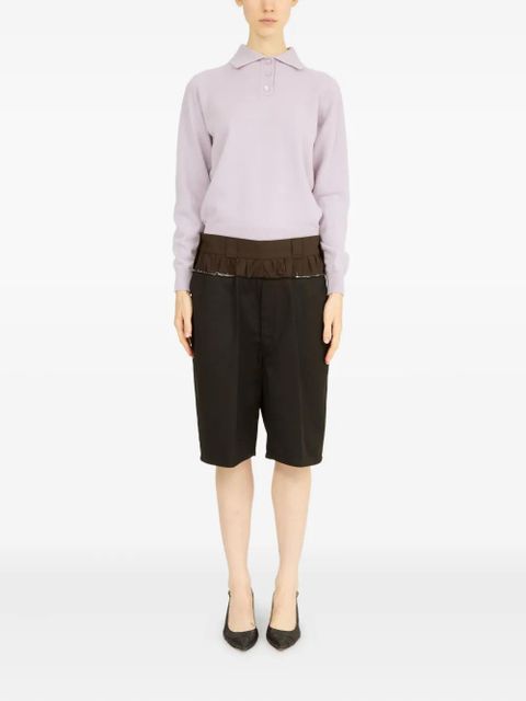 Maison Margiela layered shorts - Brown