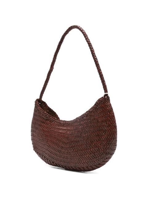 DRAGON DIFFUSION Nova Luna braided-handle tote bag - Brown