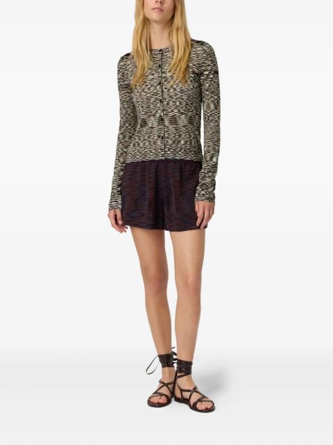 Missoni patterned wool-blend cardigan - Black - zdjęcie produktu nr 2