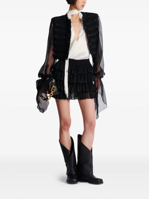 Balmain silk halterneck top - White - zdjęcie produktu nr 2