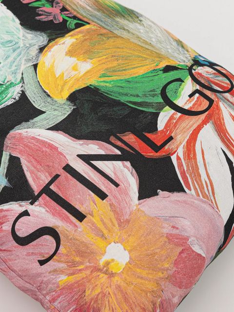 Stine Goya torebka bawełniana 0 kolor żółty SG-AW25-A016-2285