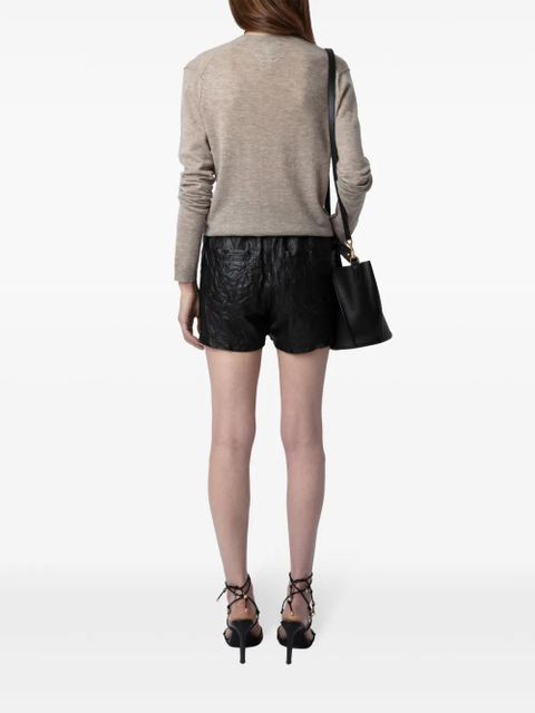 Zadig&Voltaire Rivy cashmere jumper - Neutrals