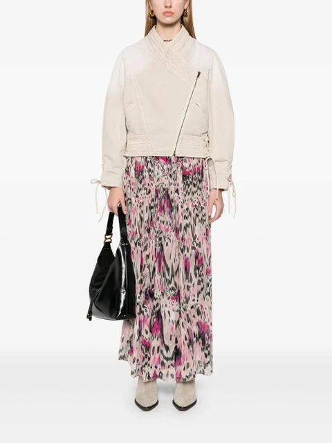 ISABEL MARANT Edina jacket - Neutrals - zdjęcie produktu nr 2