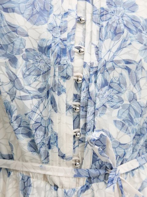 Guess sukienka ADLAIDE kolor beżowy mini rozkloszowana W5GK07 WH4K2