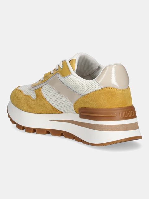Liu Jo sneakersy AMAZING 38 damskie kolor żółty BA6029PX027S3978 - zdjęcie produktu nr 2