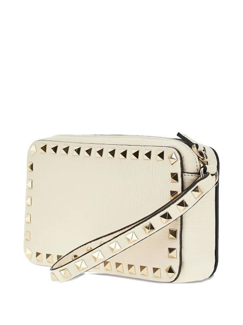 Valentino Garavani Rockstud clutch bag - White