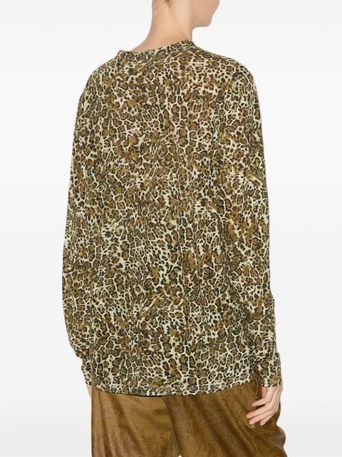 ISABEL MARANT Zakane T-shirt - Brown