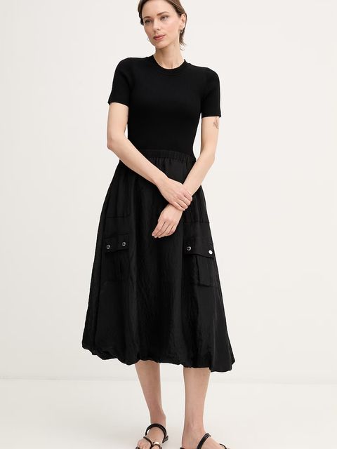 DKNY sukienka bombka z wiskozy - zdjęcie produktu nr 2