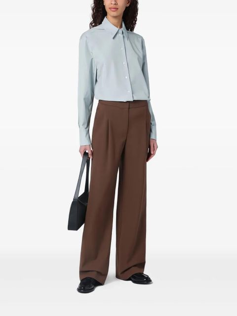 LouLou de Saison cotton shirt - Blue - zdjęcie produktu nr 2