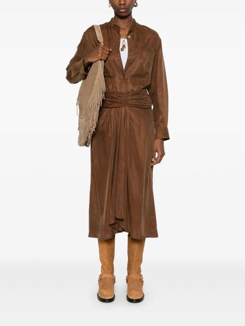 MARANT ÉTOILE Zetta shirt - Brown