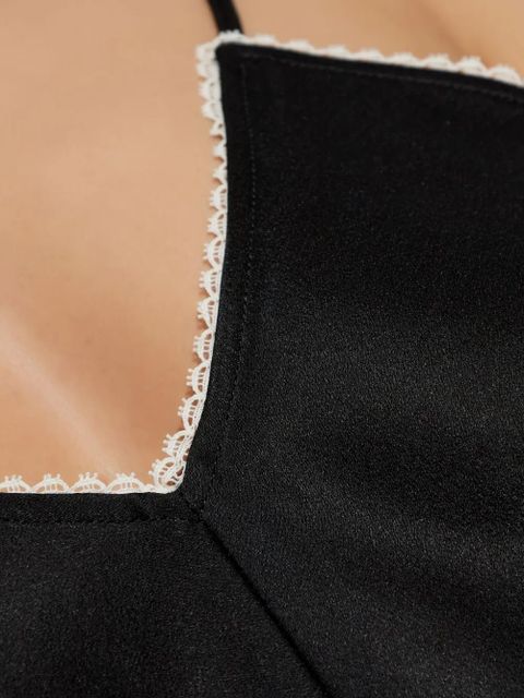 Victoria Beckham v-neck top - Black