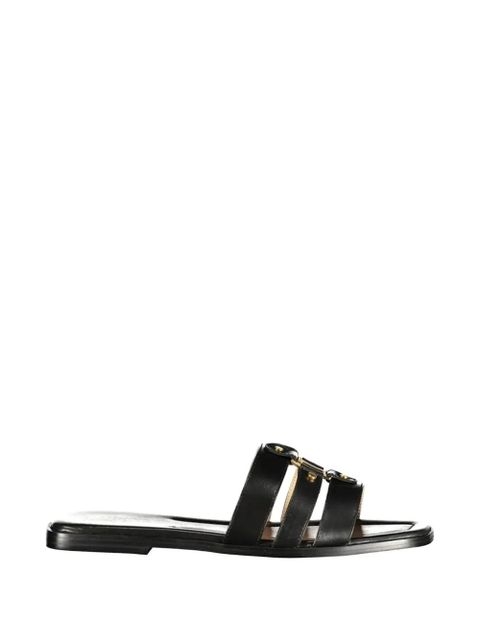 TWINSET leather sandals - Black - zdjęcie produktu nr 1