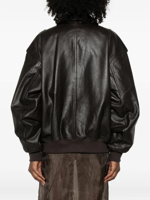 The Frankie Shop flap pocket jacket - Brown