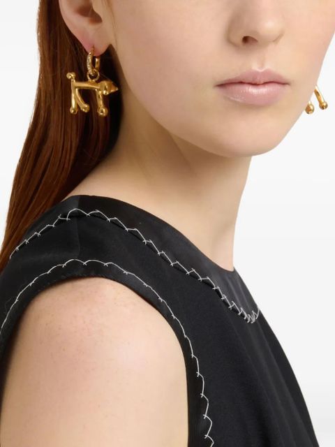 Marni dog-motif earrings - Gold - zdjęcie produktu nr 2
