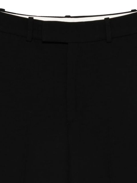 Róhe pressed-crease trousers - Black