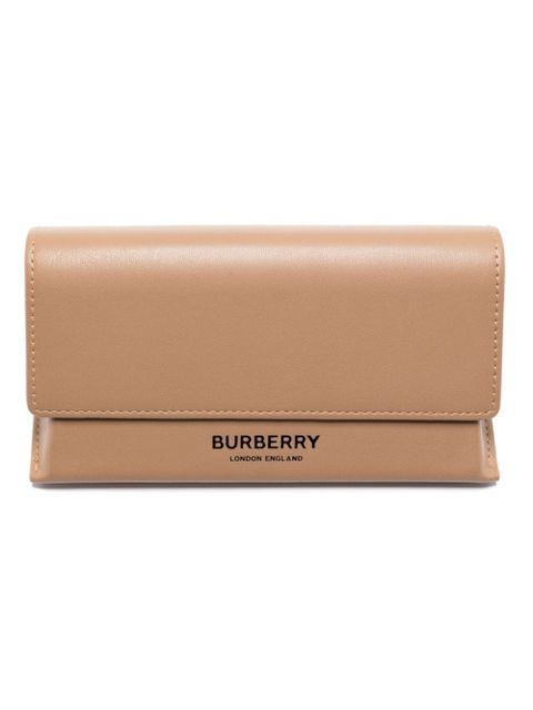 Burberry Eyewear logo plaque cat-eye frame sunglasses - Black