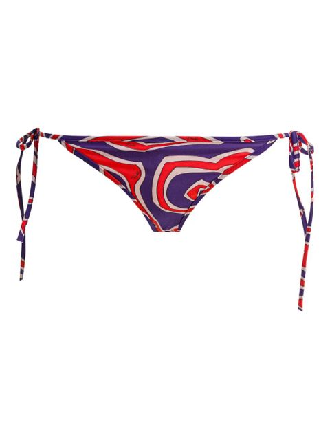 PUCCI tie-side printed bikini bottom - Purple - zdjęcie produktu nr 1