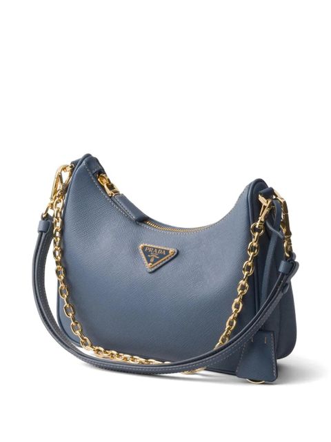 Prada Re-Edition mini Saffiano leather bag - Blue