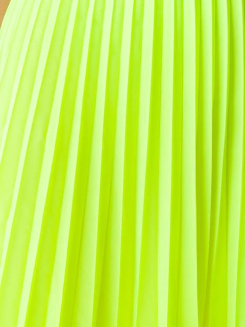 Valentino Garavani high-waisted pleated midi skirt - Green