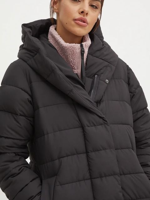 Didriksons kurtka STELLA damska kolor czarny zimowa 505538