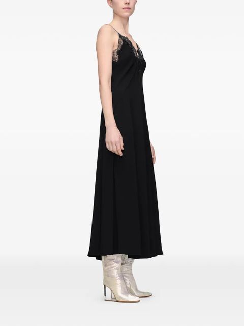 Maison Margiela lace midi dress - Black