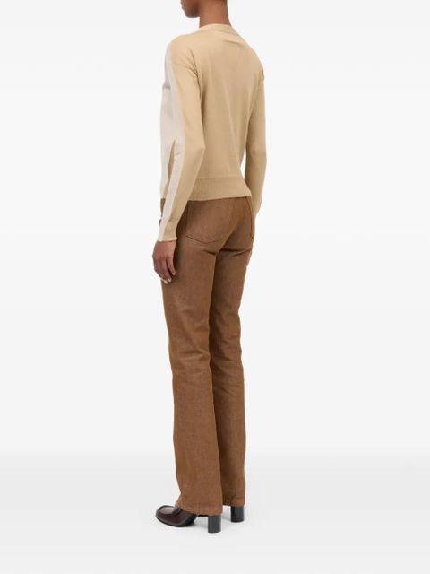 MM6 Maison Margiela V-neck buttoned cardigan - Neutrals