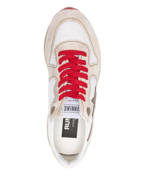 Golden Goose star-detail lace-up sneakers - Neutrals