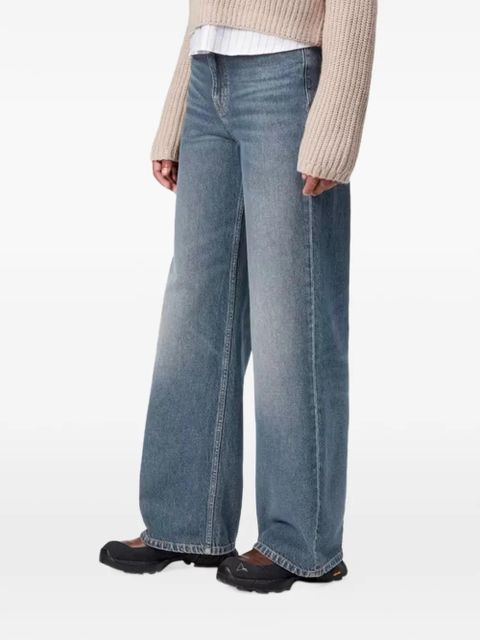 Carhartt WIP W' Jane logo patch jeans - Blue - zdjęcie produktu nr 2