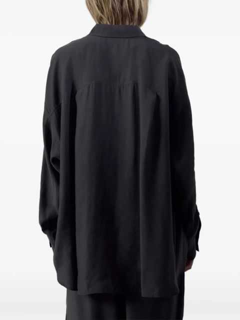 American Vintage Ysoli oversized shirt - Grey