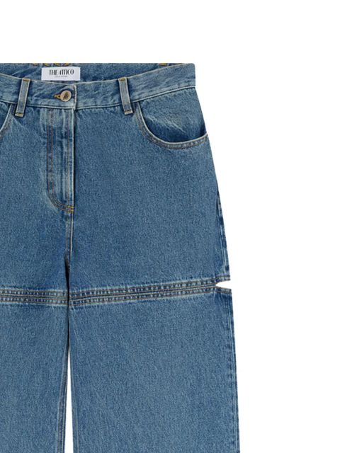 The Attico cut-out jeans - Blue - zdjęcie produktu nr 2