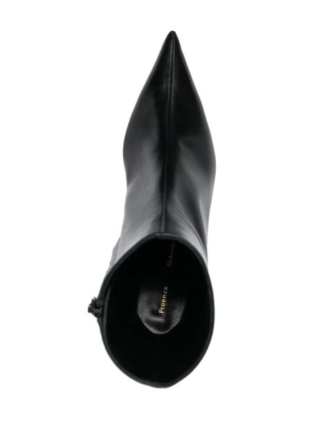 Proenza Schouler Spike pointed-toe ankle boots - Black