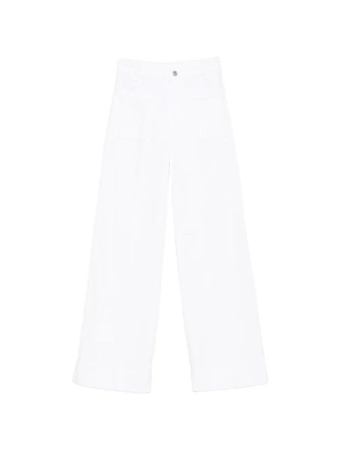Victoria Beckham belt-loop jeans - White - zdjęcie produktu nr 1