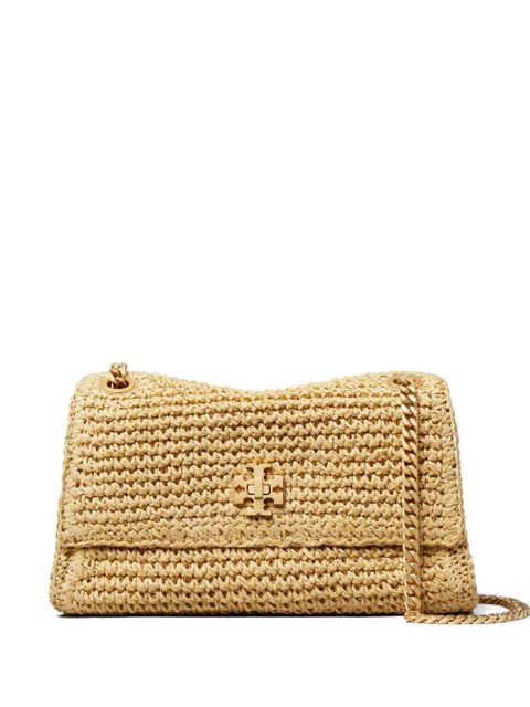 Tory Burch mini Kira turnlock woven shoulder bag - Neutrals - zdjęcie produktu nr 1