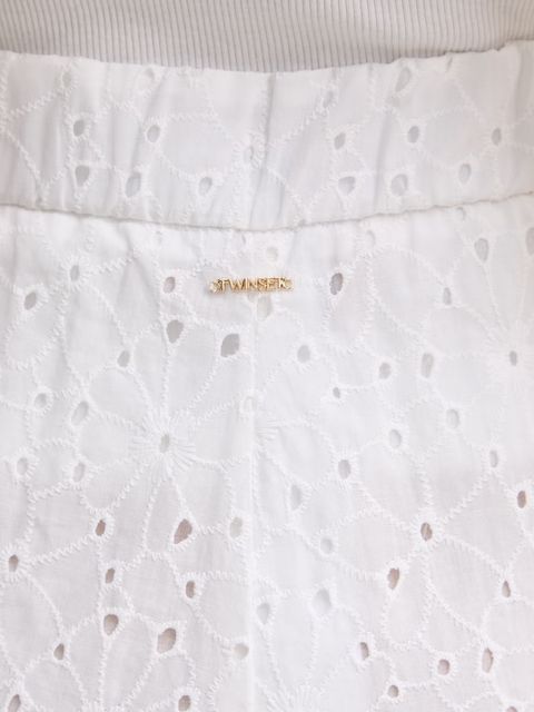 Twinset spodnie bawełniane