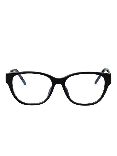 Saint Laurent Eyewear oval-frame glasses - Black