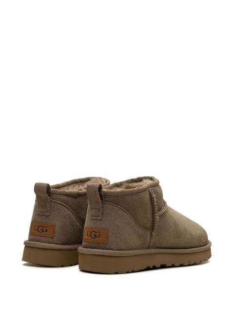 UGG Classic Ultra Mini suede boots - Brown - zdjęcie produktu nr 2