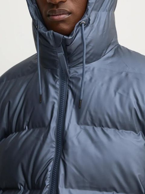 Rains kurtka Alta Longer Puffer Jacket W3T4 kolor niebieski zimowa 15130-36