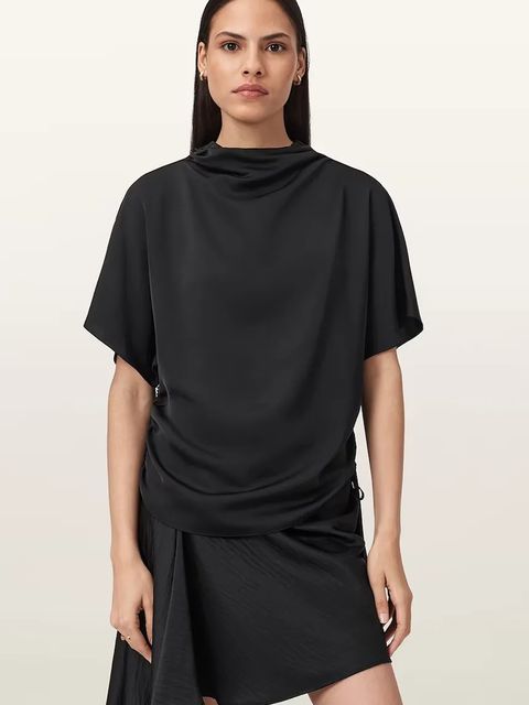 AllSaints bluzka damska LESLIE - zdjęcie produktu nr 2