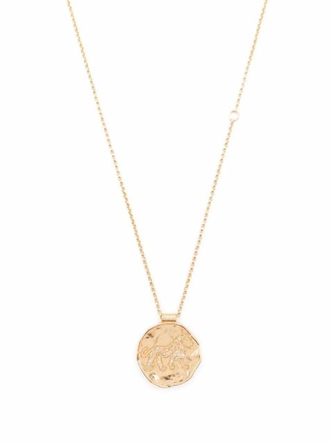 Maje Zodiac medal necklace - Gold - zdjęcie produktu nr 1