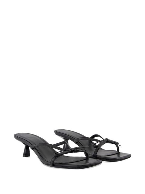 ANINE BING 45mm Jackie heeled sandals - Black - zdjęcie produktu nr 2