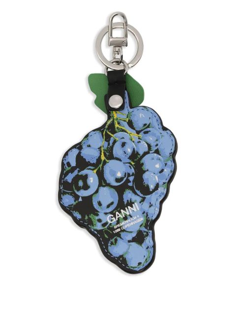 GANNI logo keyring - Blue - zdjęcie produktu nr 2
